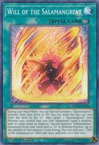 Will of the Salamangreat [2019 Gold Sarcophagus Tin Mega Pack] [MP19-EN196]