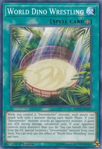 World Dino Wrestling [2019 Gold Sarcophagus Tin Mega Pack] [MP19-EN197]