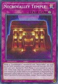 Necrovalley Temple [2019 Gold Sarcophagus Tin Mega Pack] [MP19-EN205]