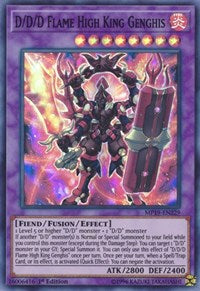 D/D/D Flame High King Genghis [2019 Gold Sarcophagus Tin Mega Pack] [MP19-EN229]