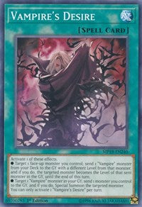 Vampire's Desire [2019 Gold Sarcophagus Tin Mega Pack] [MP19-EN240]