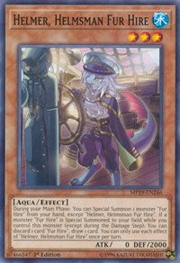 Helmer, Helmsman Fur Hire [2019 Gold Sarcophagus Tin Mega Pack] [MP19-EN246]