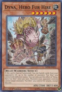 Dyna, Hero Fur Hire [2019 Gold Sarcophagus Tin Mega Pack] [MP19-EN251]