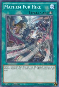 Mayhem Fur Hire [2019 Gold Sarcophagus Tin Mega Pack] [MP19-EN255]