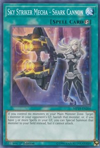 Sky Striker Mecha - Shark Cannon [2019 Gold Sarcophagus Tin Mega Pack] [MP19-EN266]