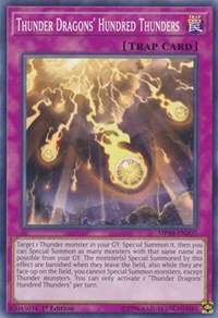 Thunder Dragons' Hundred Thunders [2019 Gold Sarcophagus Tin Mega Pack] [MP19-EN207]