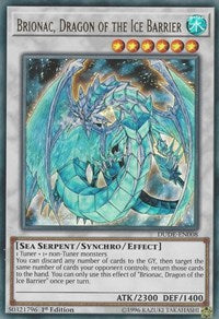 Brionac, Dragon of the Ice Barrier [Duel Devastator] [DUDE-EN008]