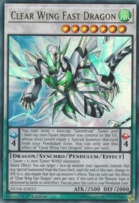 Clear Wing Fast Dragon [Duel Devastator] [DUDE-EN011]