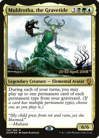 Muldrotha, the Gravetide [Dominaria Promos]