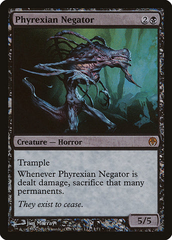 Phyrexian Negator [Duel Decks: Phyrexia vs. the Coalition]