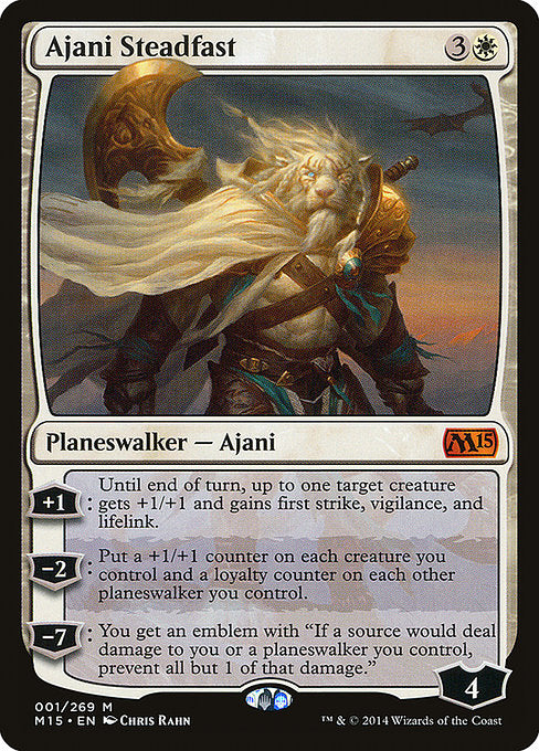 Ajani Steadfast [Magic 2015]