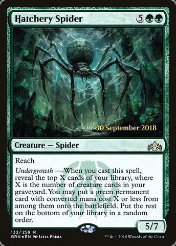 Hatchery Spider [Guilds of Ravnica Promos]