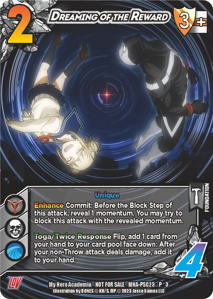 Dreaming of the Reward (Provisional Store Championship Series 4) [League of Villains]
