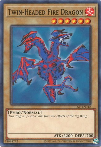 Twin-Headed Fire Dragon [PSV-EN042] Common