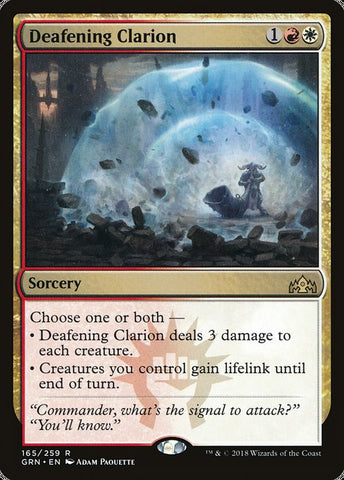 Deafening Clarion [Guilds of Ravnica]