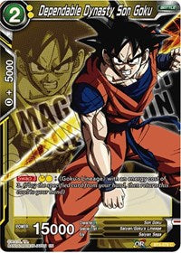 Dependable Dynasty Son Goku [Expansion Deck Box Set 08: Magnificent Collection - Broly Version] [BT4-078]
