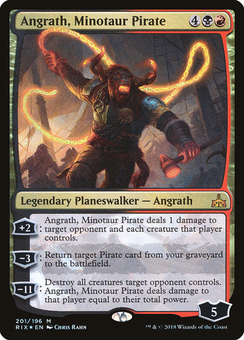 Angrath, Minotaur Pirate [Rivals of Ixalan]