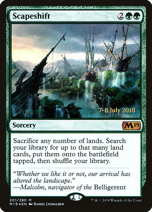 Scapeshift [Core Set 2019 Promos]