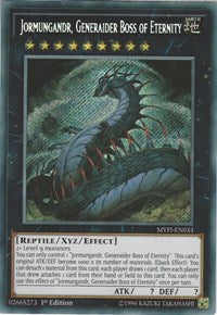 Jormungandr, Generaider Boss of Eternity [Mystic Fighters] [MYFI-EN033]