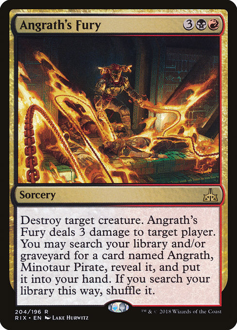 Angrath's Fury [Rivals of Ixalan]