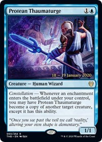 Protean Thaumaturge [Prerelease: Theros Beyond Death]