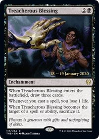Treacherous Blessing [Prerelease: Theros Beyond Death]