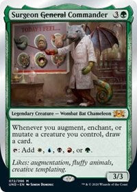 Surgeon ~General~ Commander [Unsanctioned]