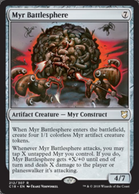 Myr Battlesphere [Commander 2018]