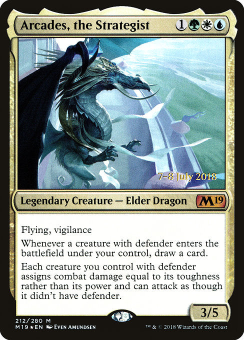 Arcades, the Strategist [Core Set 2019 Promos]