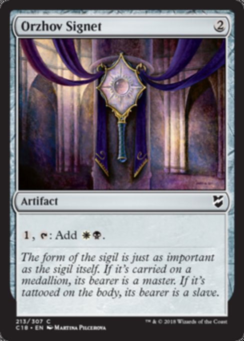 Orzhov Signet [Commander 2018]