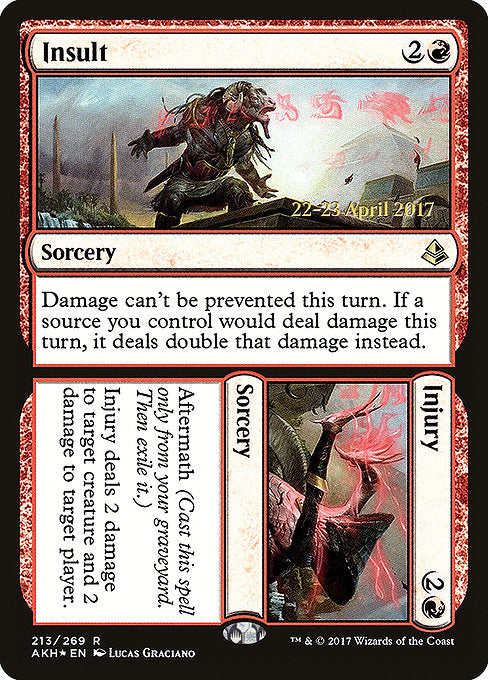 Insult // Injury [Amonkhet Promos]