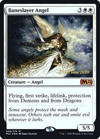 Baneslayer Angel [Core Set 2021 Promos]