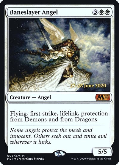 Baneslayer Angel [Core Set 2021 Promos]