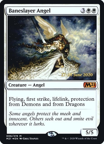 Baneslayer Angel [Core Set 2021 Promos]