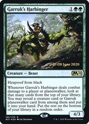 Garruk's Harbinger [Core Set 2021 Promos]