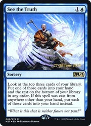See the Truth [Core Set 2021 Promos]