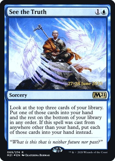 See the Truth [Core Set 2021 Promos]