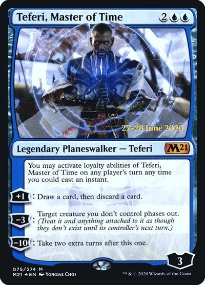 Teferi, Master of Time [Core Set 2021 Promos]