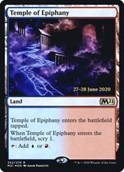 Temple of Epiphany (M21) [Core Set 2021 Promos]