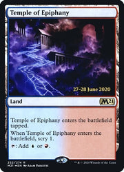 Temple of Epiphany (M21) [Core Set 2021 Promos]