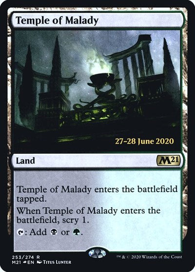 Temple of Malady (M21) [Core Set 2021 Promos]