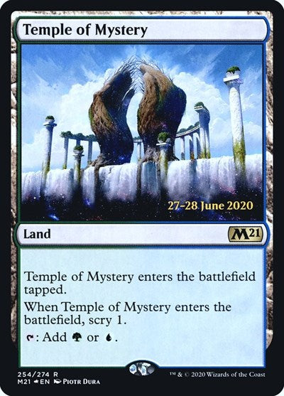 Temple of Mystery (M21) [Core Set 2021 Promos]
