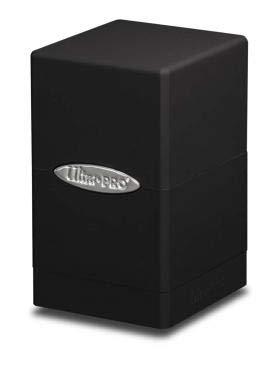 Ultra Pro: Satin Tower Deck Box - Metallic Black
