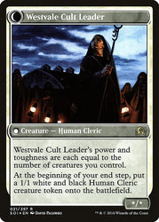Hanweir Militia Captain // Westvale Cult Leader [Shadows over Innistrad Promos]