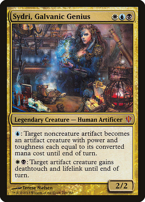 Sydri, Galvanic Genius [Commander 2013]