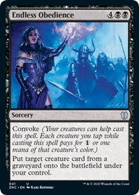 Endless Obedience [Commander: Zendikar Rising]