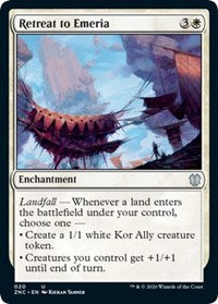 Retreat to Emeria [Commander: Zendikar Rising]