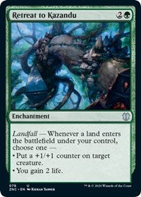 Retreat to Kazandu [Commander: Zendikar Rising]