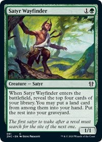 Satyr Wayfinder [Commander: Zendikar Rising]