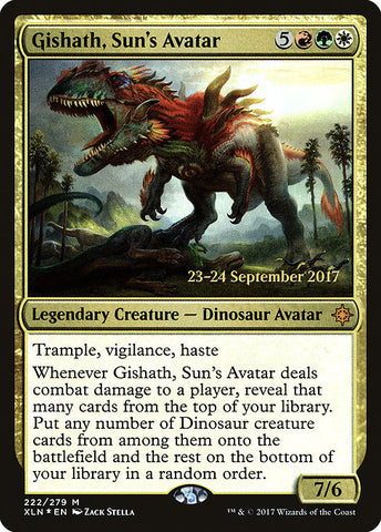 Gishath, Sun's Avatar [Ixalan Promos]